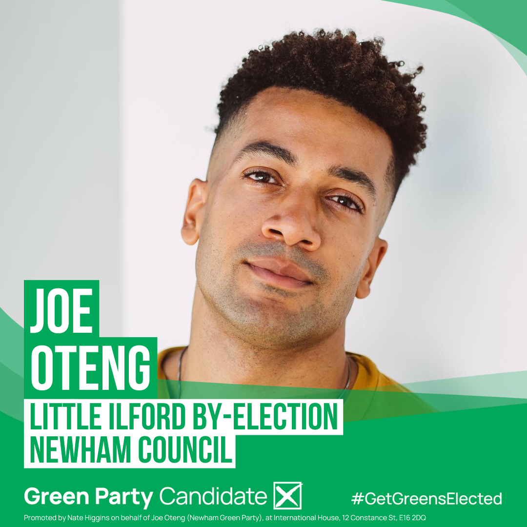 Joe Oteng - Little Ilford by-election candidate